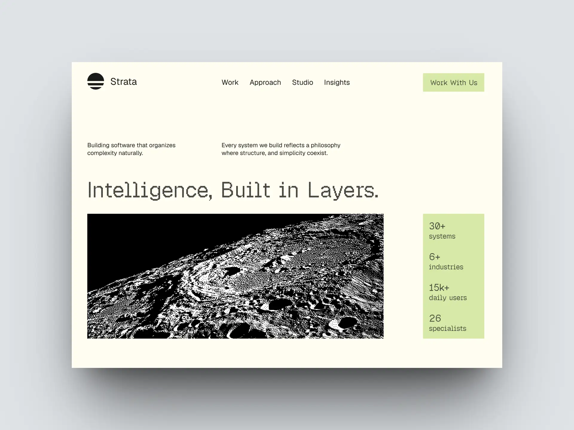 Strata project photo